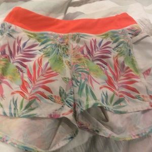 Tropical athleta shorts